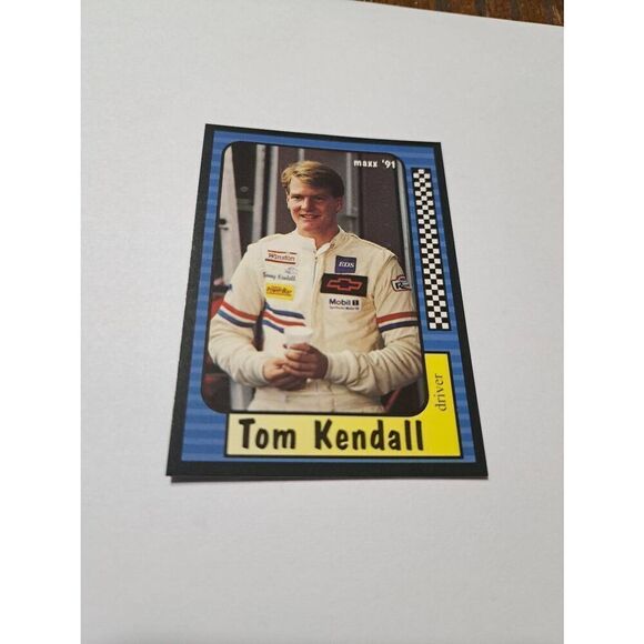 Vintage 1991 Maxx Tom Kendall #40 Race Car Nascar Trading Card - Picture 1 of 2